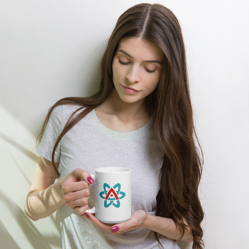Atomic Logo White glossy Mug