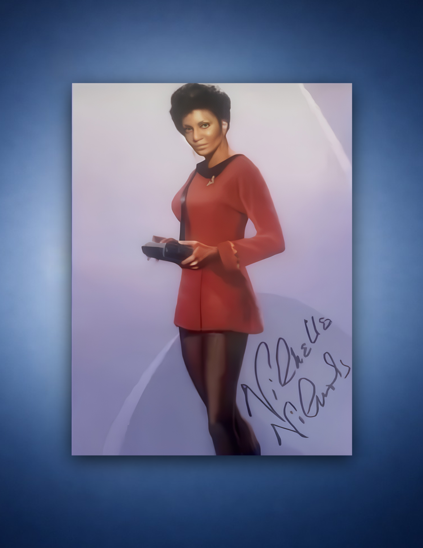 LIMITED EDITION - Signed 8"x10" Nichelle Nichols as Lt. Uhura (A)