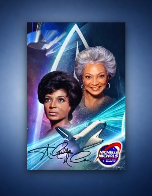 LIMITED EDITION - Signed 8"x10" Nichelle Nichols / Lt. Uhura