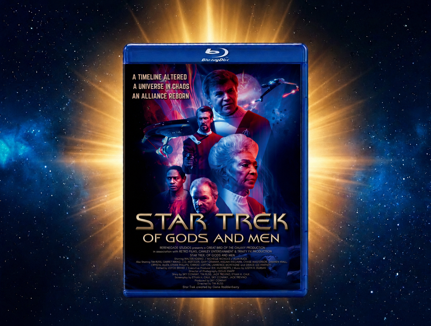 LIMITED EDITION - Star Trek: Of Gods and Men Blu-Ray