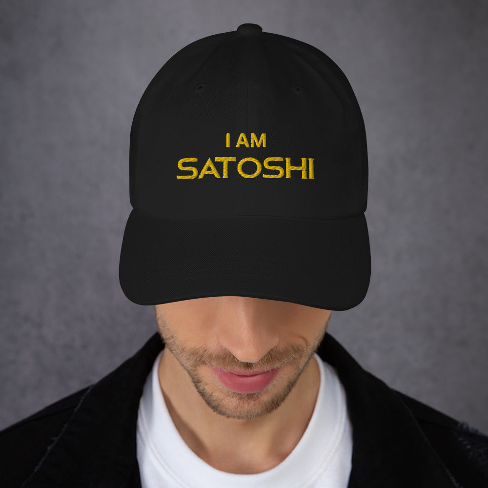 I AM SATOSHI Dad hat