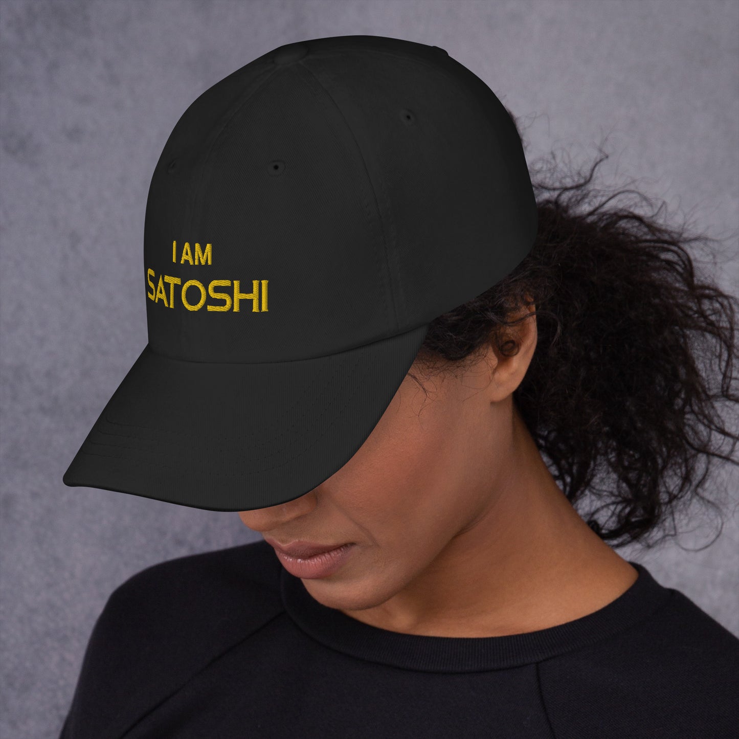 I AM SATOSHI Dad hat